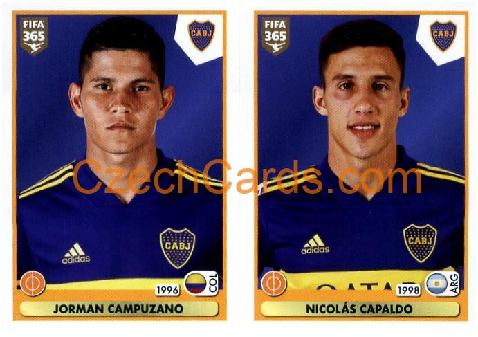 Jorman Campuzano - Nicolás Capaldo 2021 Panini FIFA 365 Sticker #351
