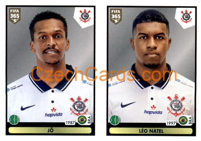 Jô - Léo Natel 2021 Panini FIFA 365 Sticker #368