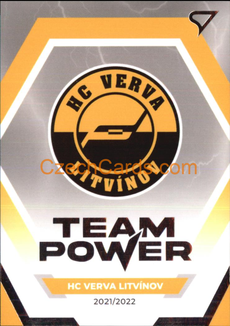 Team Logo Litvínov 2021/22 SportZoo Tipsport EHL Team Power #TP35