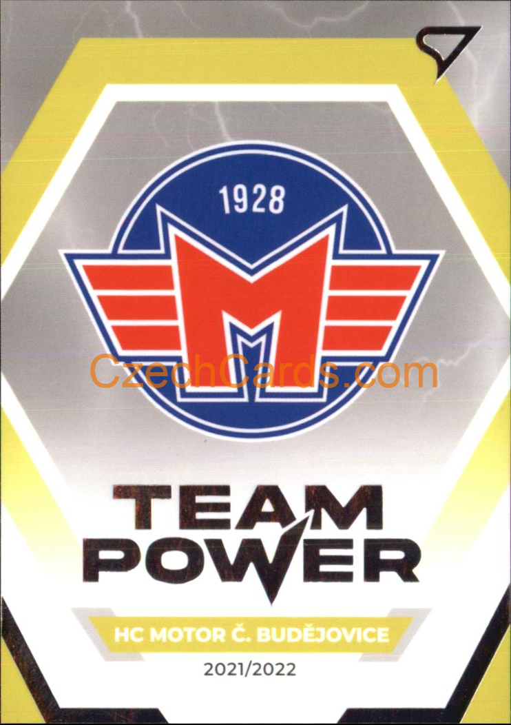 Team Logo Budějovice 2021/22 SportZoo Tipsport EHL Team Power #TP41