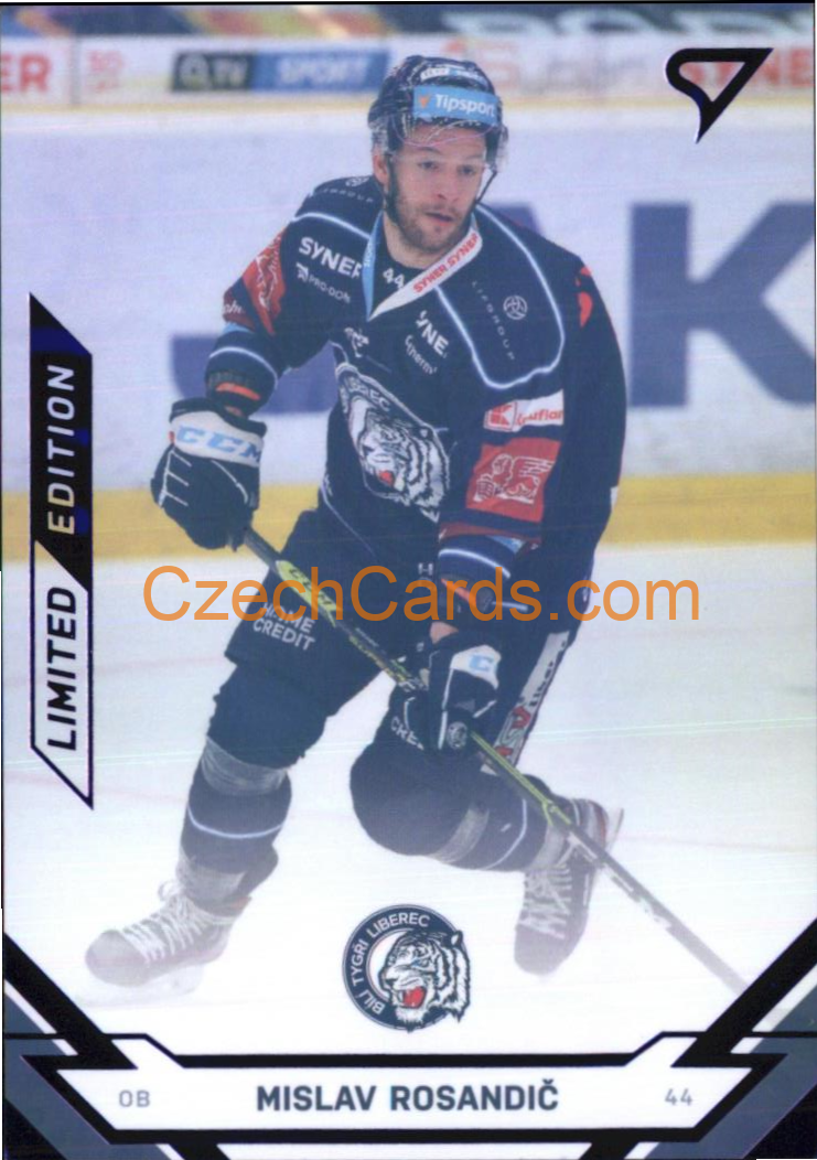 Mislav Rosandič 2021/22 SportZoo Tipsport EHL BLUE xx/99 #24