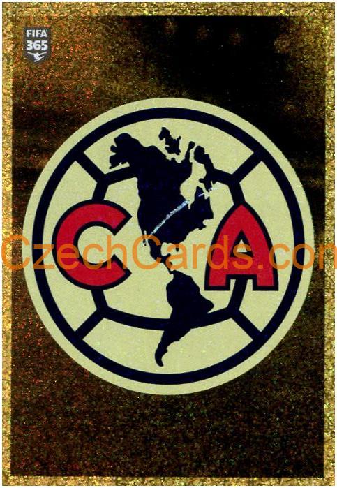 Club América Logo 2021 Panini FIFA 365 Sticker shiny #371