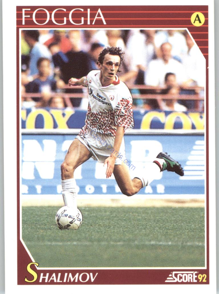 Igor Shalimov 1992 Score Italian League #98