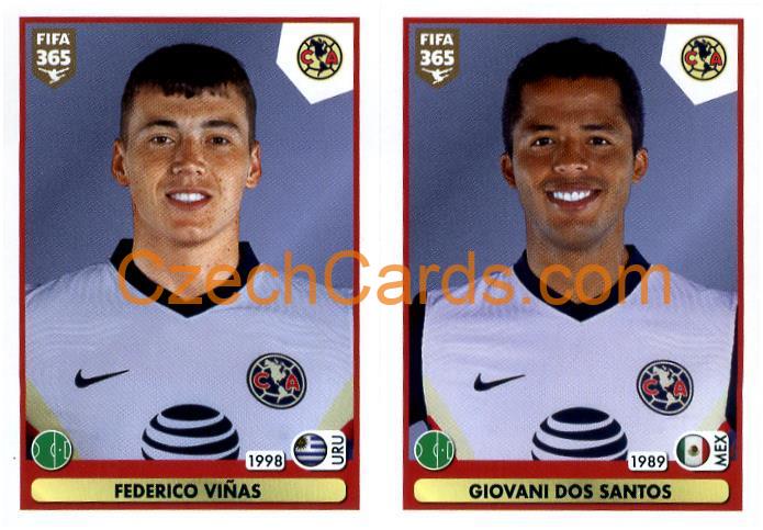 Federico Viñas - Giovani dos Santos 2021 Panini FIFA 365 Sticker #384