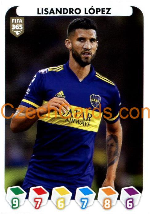 Lisandro López 2021 Panini FIFA 365 Sticker #387