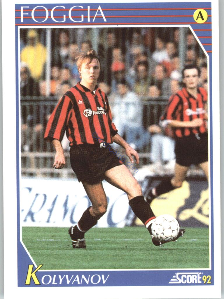 Igor Kolyvanov 1992 Score Italian League #101