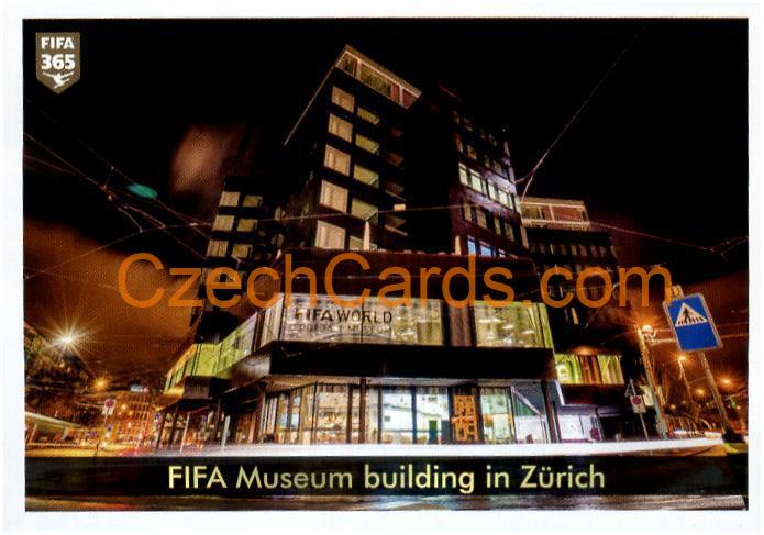 FIFA Museum building in Zürich 2021 Panini FIFA 365 Sticker #406