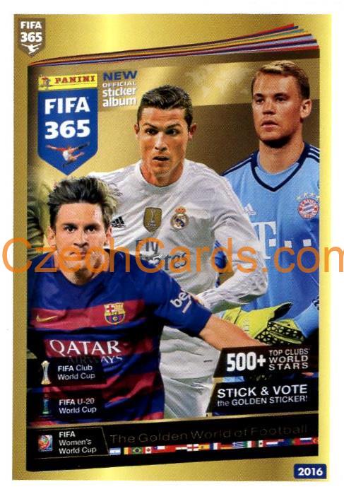 Panini FIFA 365 2016 Panini FIFA 365 Sticker #434