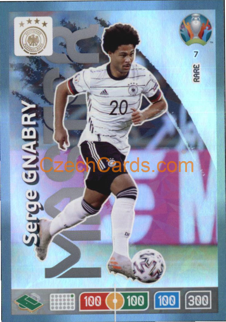 Serge Gnabry Panini Adrenalyn EURO 2020 Top Master #7