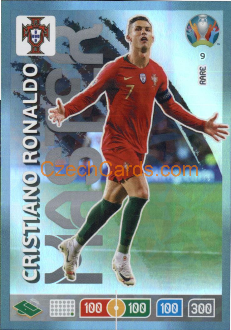Cristiano Ronaldo Panini Adrenalyn EURO 2020 Top Master #9