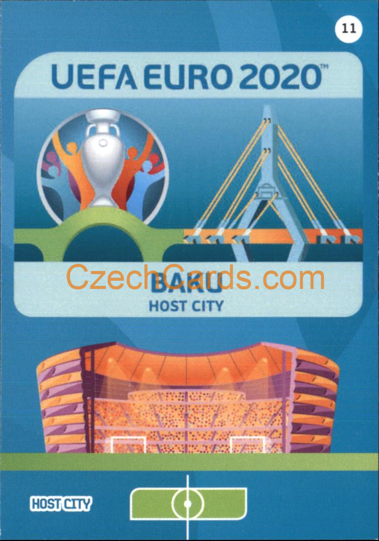 Baku Panini Adrenalyn EURO 2020 #11
