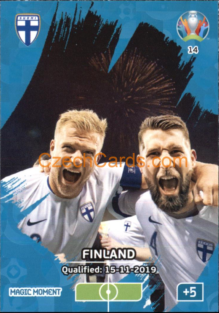 Finland Panini Adrenalyn EURO 2020 #14