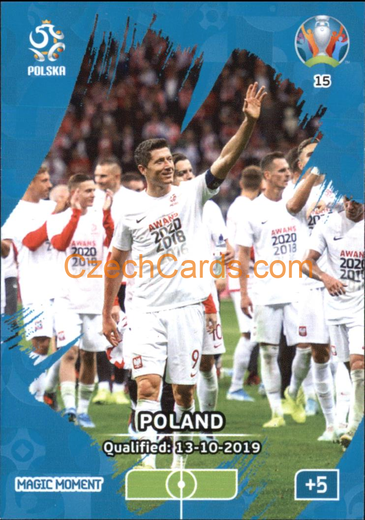 Poland Panini Adrenalyn EURO 2020 #15