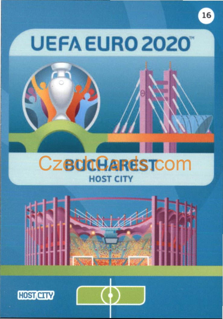 Bucharest Panini Adrenalyn EURO 2020 #16
