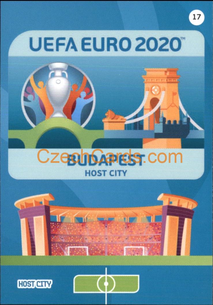 Budapest Panini Adrenalyn EURO 2020 #17