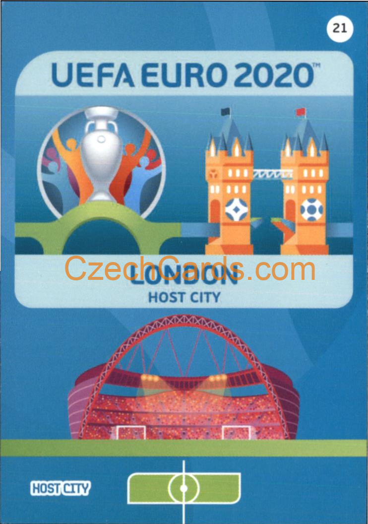 London Panini Adrenalyn EURO 2020 #21