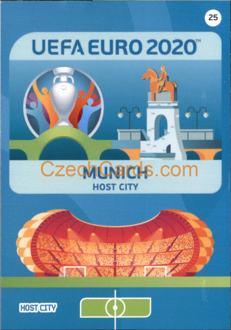 Munich Panini Adrenalyn EURO 2020 #25