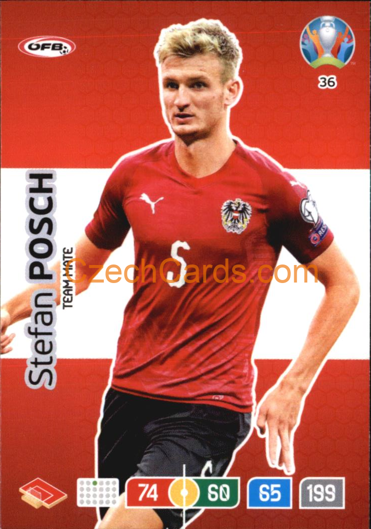 Stefan Posch Panini Adrenalyn EURO 2020 #36