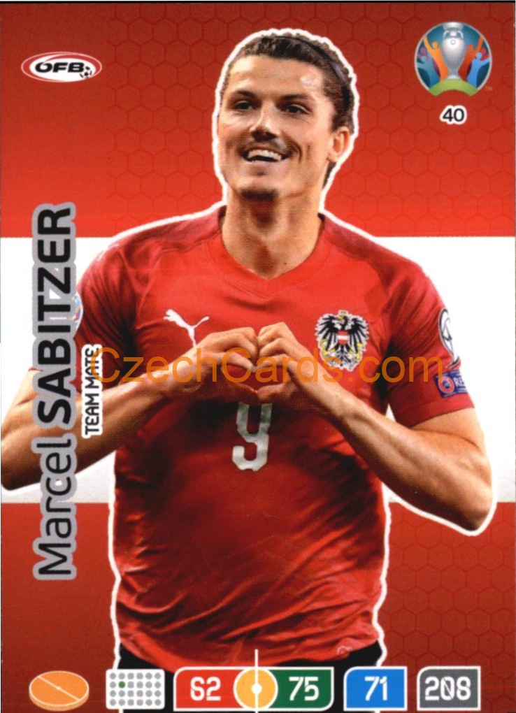 Marcel Sabitzer Panini Adrenalyn EURO 2020 #40