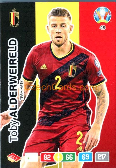 Toby Alderweireld Panini Adrenalyn EURO 2020 #48