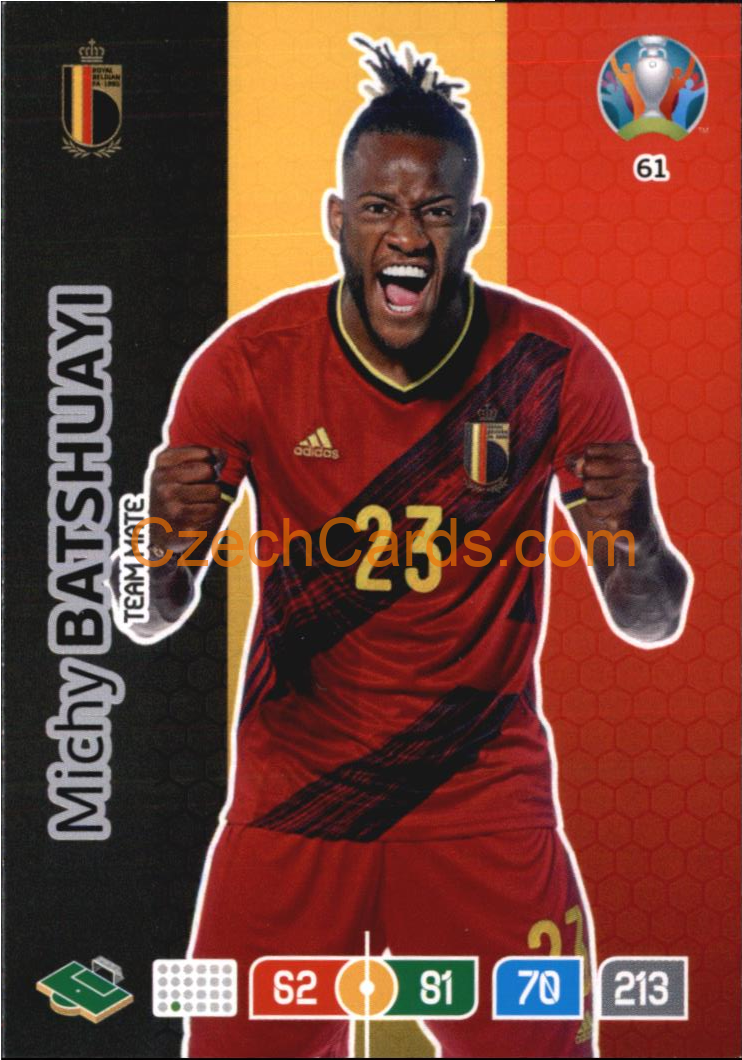 Michy Batshuayi Panini Adrenalyn EURO 2020 #61
