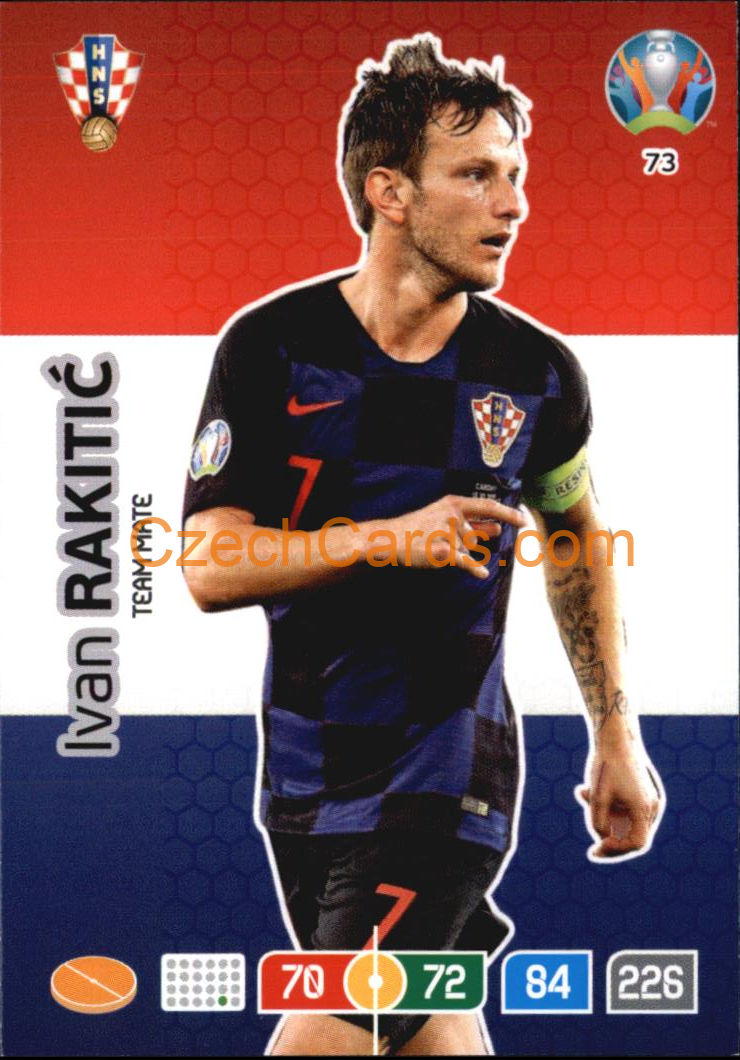 Ivan Rakitić Panini Adrenalyn EURO 2020 #73