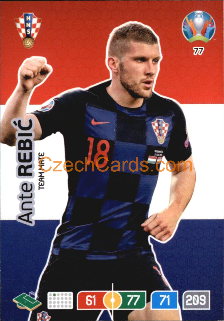 Ante Rebić Panini Adrenalyn EURO 2020 #77
