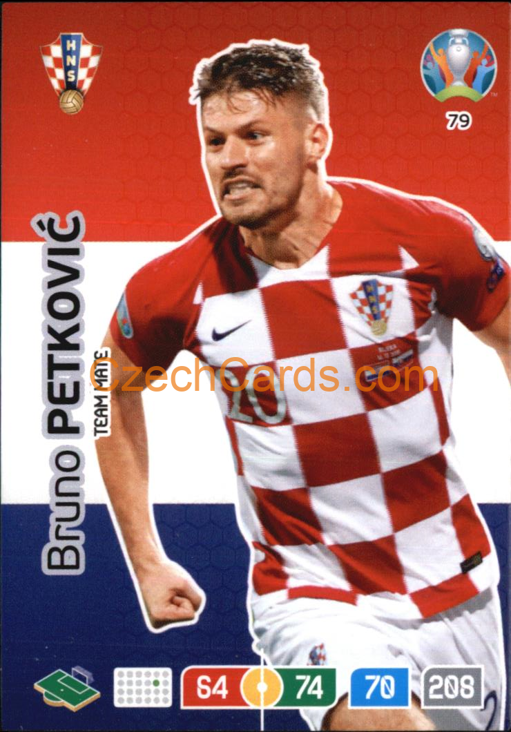 Bruno Petković Panini Adrenalyn EURO 2020 #79