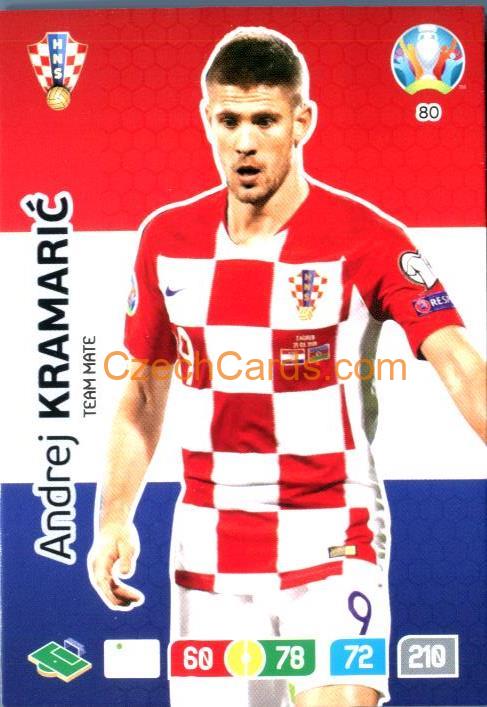 Andrej Kramarić Panini Adrenalyn EURO 2020 #80