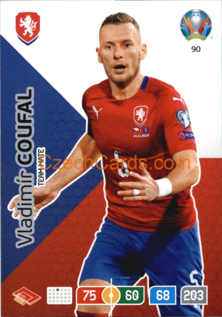 Vladimír Coufal Panini Adrenalyn EURO 2020 #90