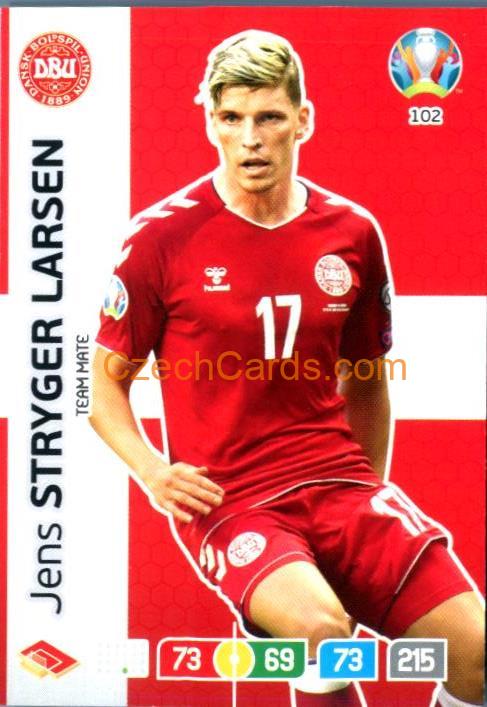 Jens Stryger Larsen Panini Adrenalyn EURO 2020 #102