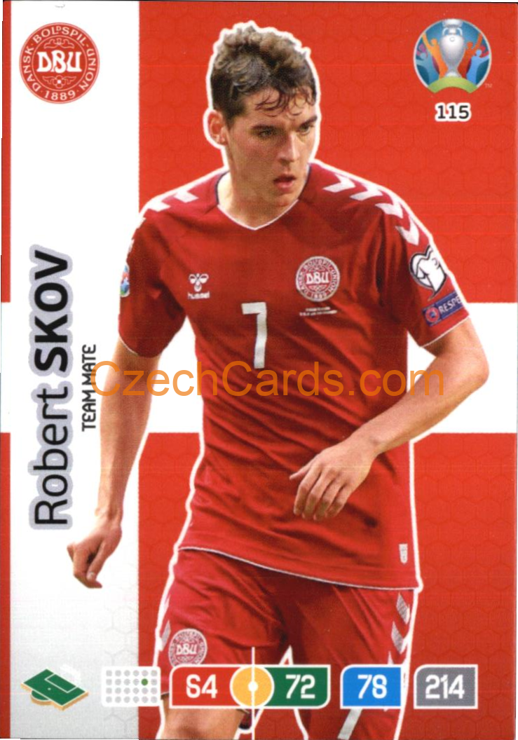 Robert Skov Panini Adrenalyn EURO 2020 #115