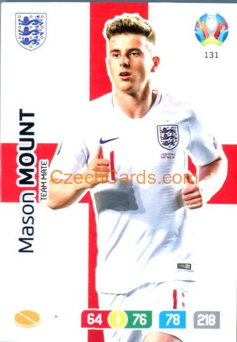 Mason Mount Panini Adrenalyn EURO 2020 #131