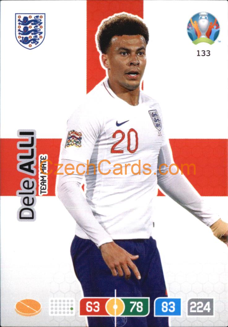 Dele Alli Panini Adrenalyn EURO 2020 #133