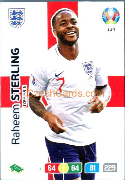 Raheem Sterling Panini Adrenalyn EURO 2020 #134
