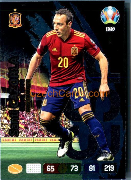 Santi Cazorla Panini Adrenalyn EURO 2020 Fans #139