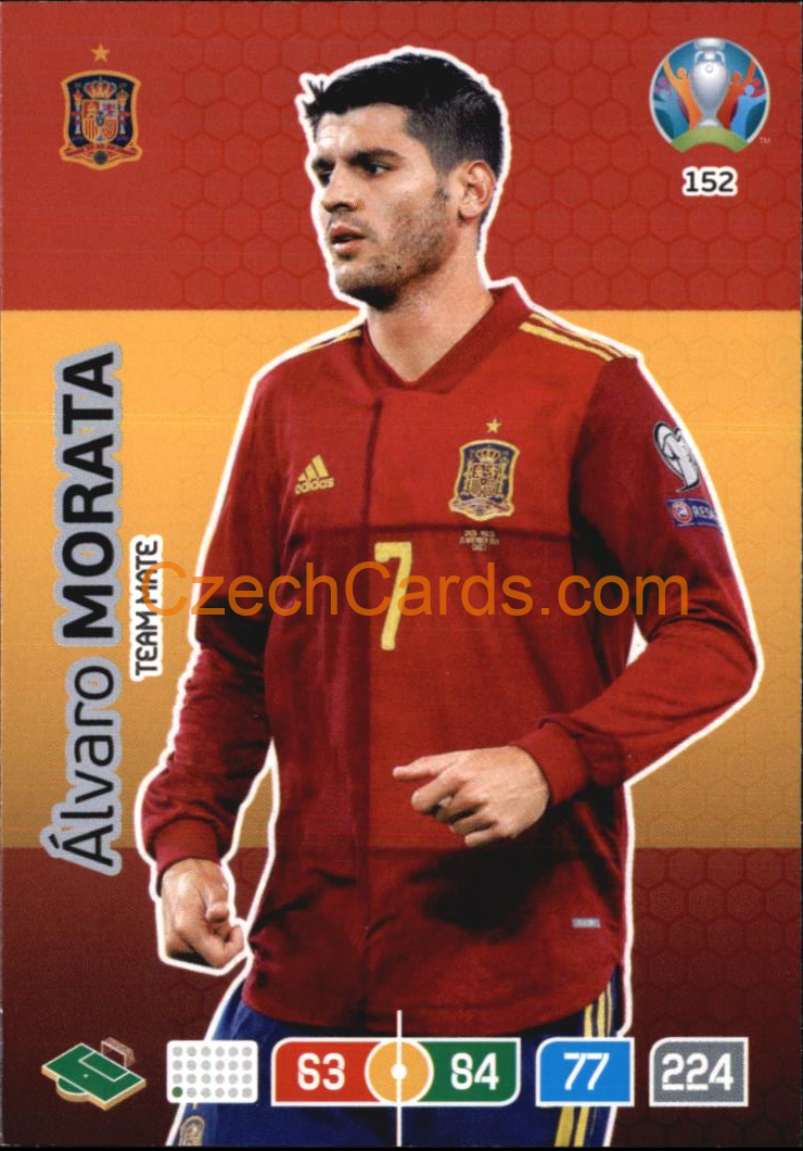 Alvaro Morata Adrenalyn EURO 2020 #152
