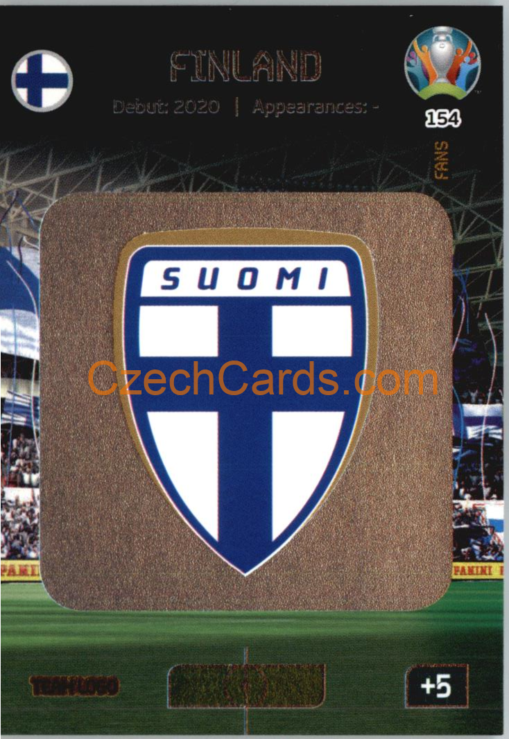 Team Logo Finland Adrenalyn EURO 2020 #154