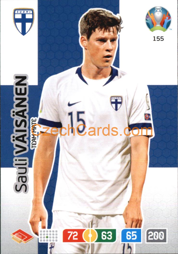 Sauli Väisänen Adrenalyn EURO 2020 #155