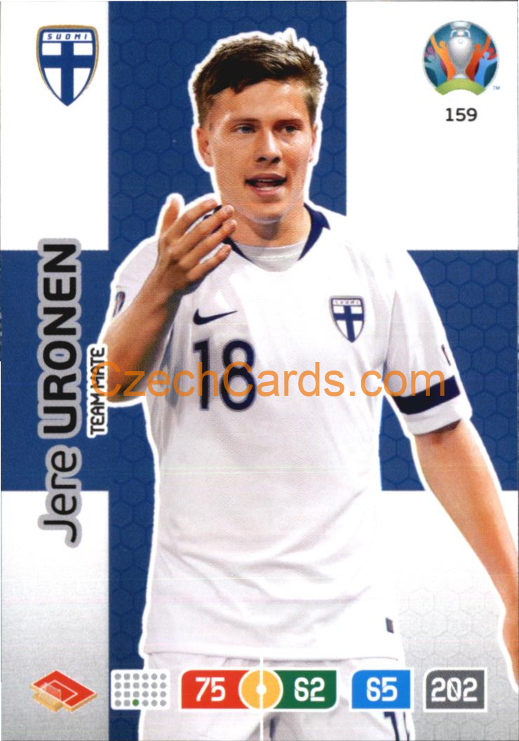 Jere Uronen Adrenalyn EURO 2020 #159
