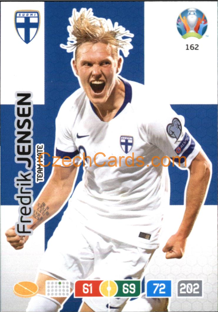 Fredrik Jensen Adrenalyn EURO 2020 #162