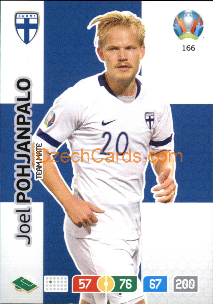 Joel Pohjanpalo Adrenalyn EURO 2020 #166