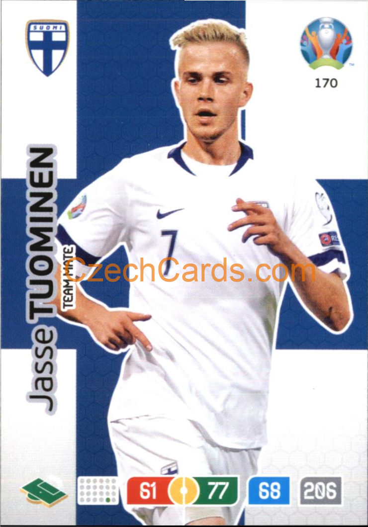 Jasse Tuominen Adrenalyn EURO 2020 #170