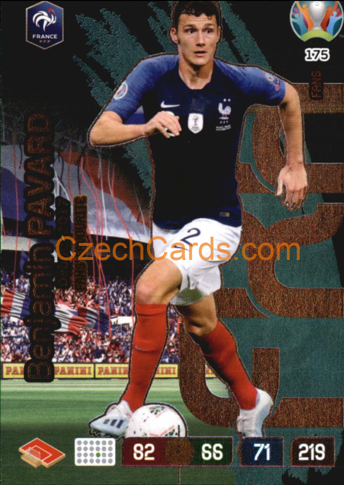 Benjamin Pavard Adrenalyn EURO 2020 Fans #175