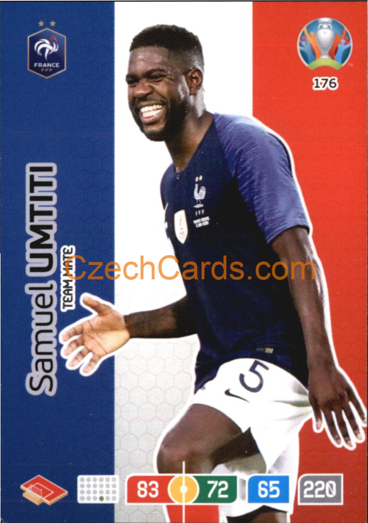 Samuel Umtiti Adrenalyn EURO 2020 #176