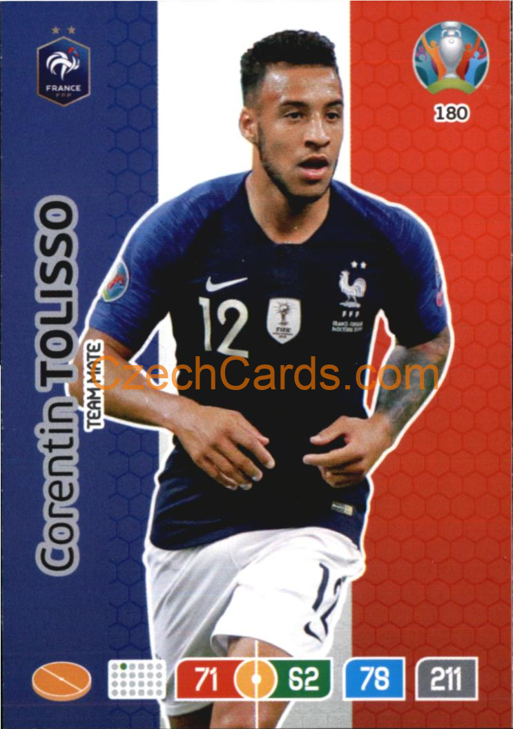 Corentin Tolisso Adrenalyn EURO 2020 #180