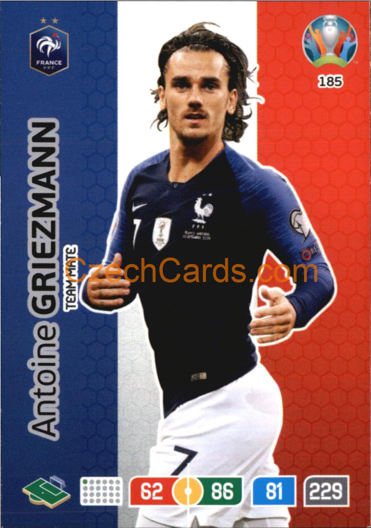 Antoine Griezmann Adrenalyn EURO 2020 #185