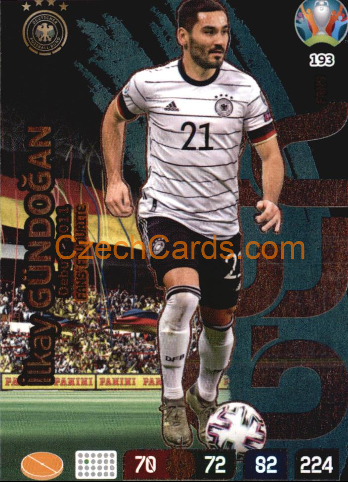 İlkay Gündoğan Adrenalyn EURO 2020 Fans #193