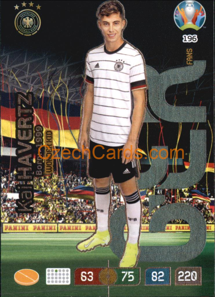 Kai Havertz Adrenalyn EURO 2020 Wonderkid #196