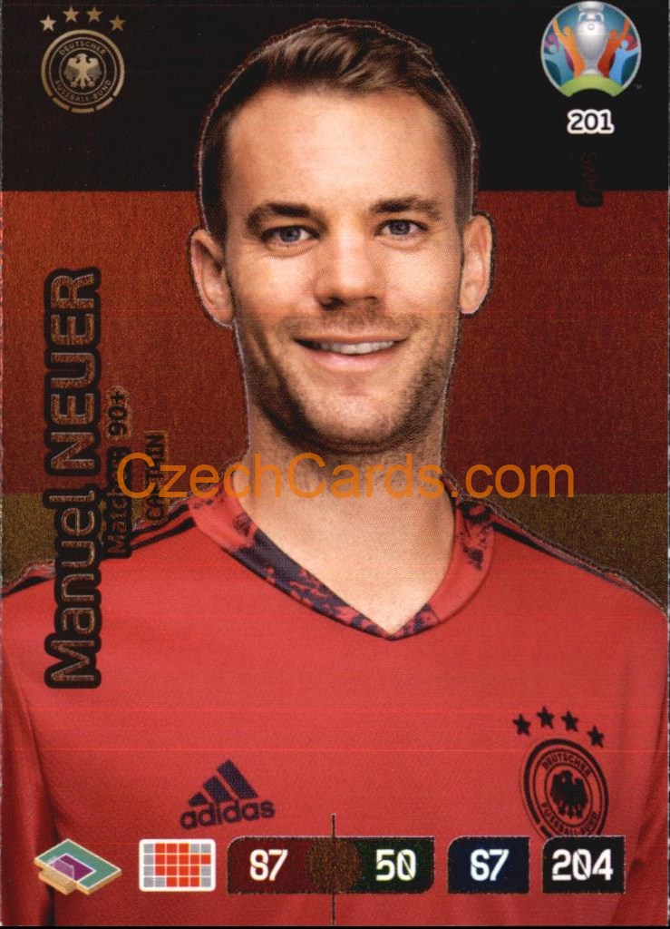 Manuel Neuer Adrenalyn EURO 2020 Captain #201